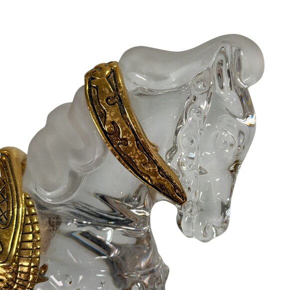 Crystal Prancer By William Dentzel III The Franklin Mint Carousel Horse Germany - Picture 6 of 15